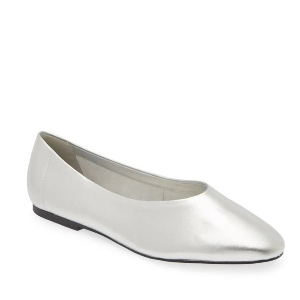 Open Edit Women’s Madyson Flat leather upper 11 medium sh1